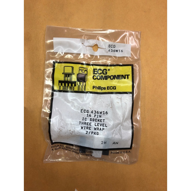ECG436W16 Hardware Socket IC 16pin Dip