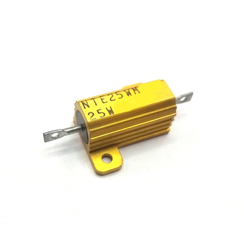 NTE 25WM175, 750 Ohm 1% 25 Watt Metal Power Resistor 25W