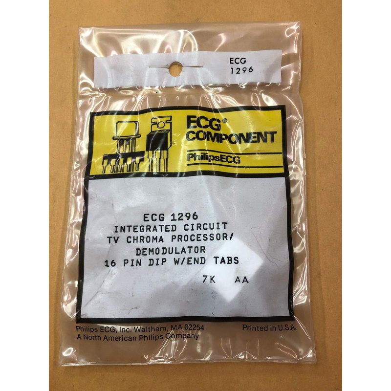 ECG1296 IC TV Chroma Processor