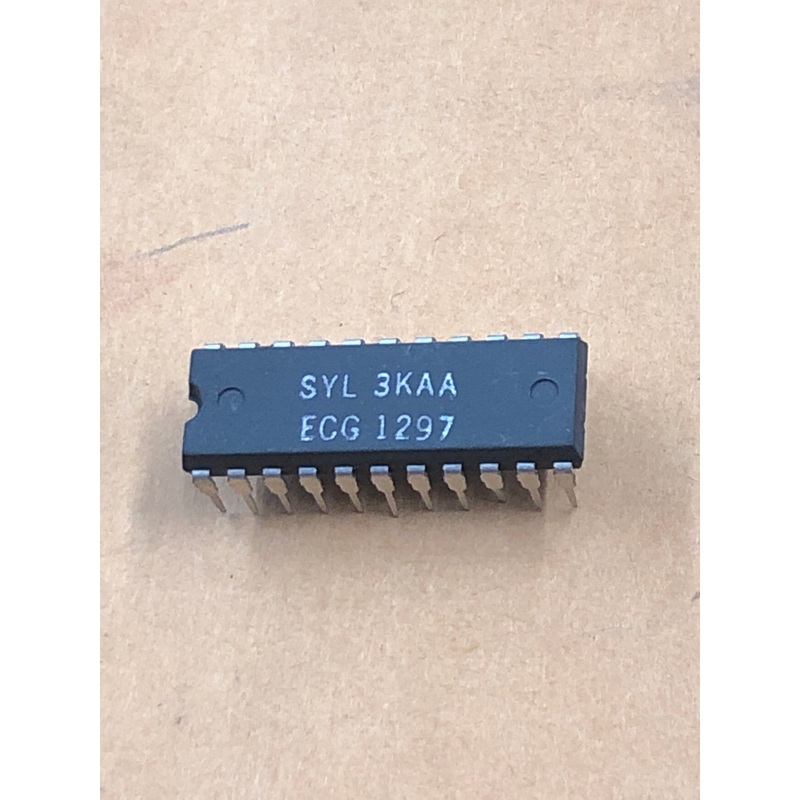 ECG1297, TV Color Signal Processor/Demodulator IC ~ 22 Pin DIP (NTE1297, SK9265)