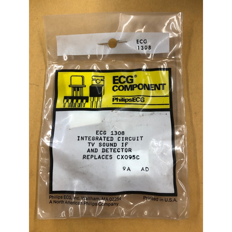 ECG1308 IC TV Sound IF DET