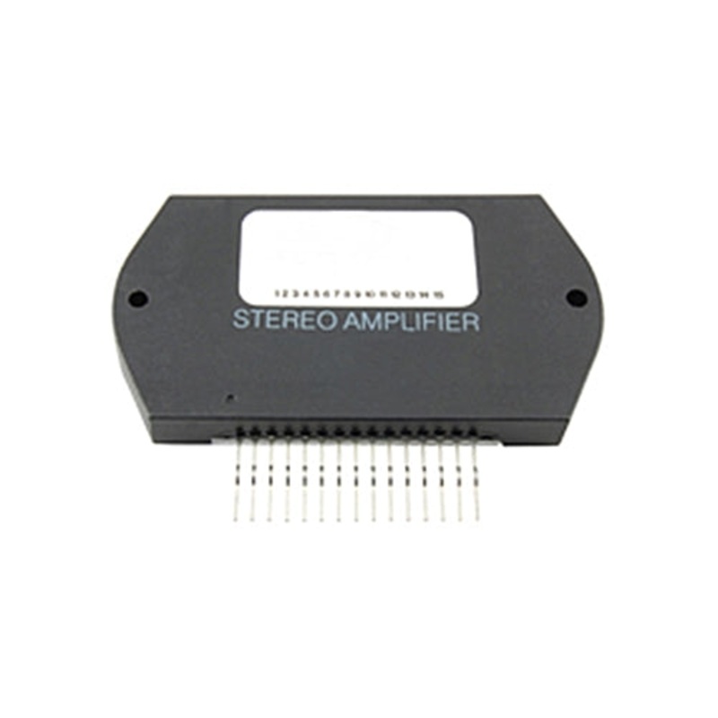 ECG1331, Hybrid Module 25W/channel Dual Audio Amplifier ~ 16 Pin SIP-M (NTE1331)