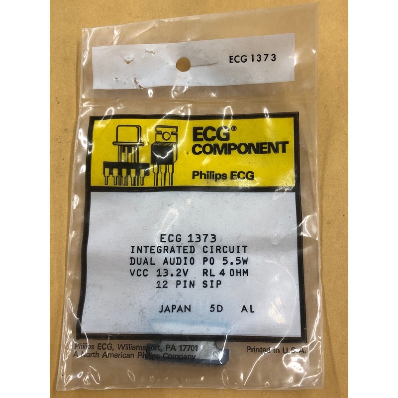 ECG1373 IC DUAL AF PO