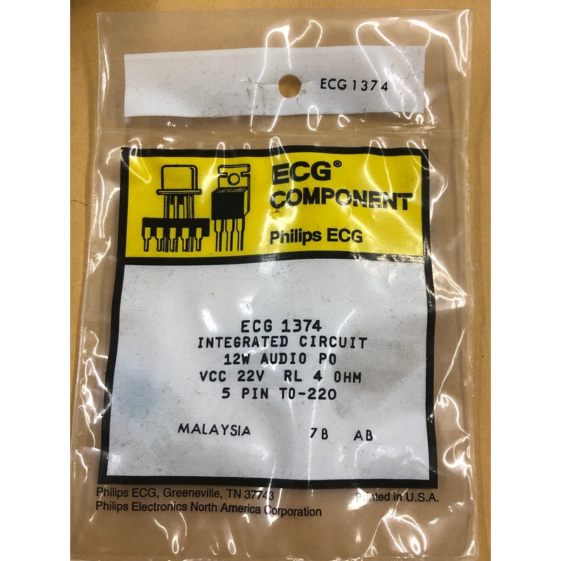 ECG1374 IC AUDIO PO