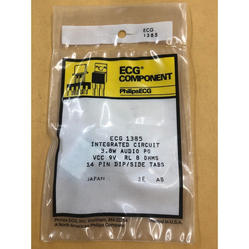 ECG1385 IC AUDIO PO