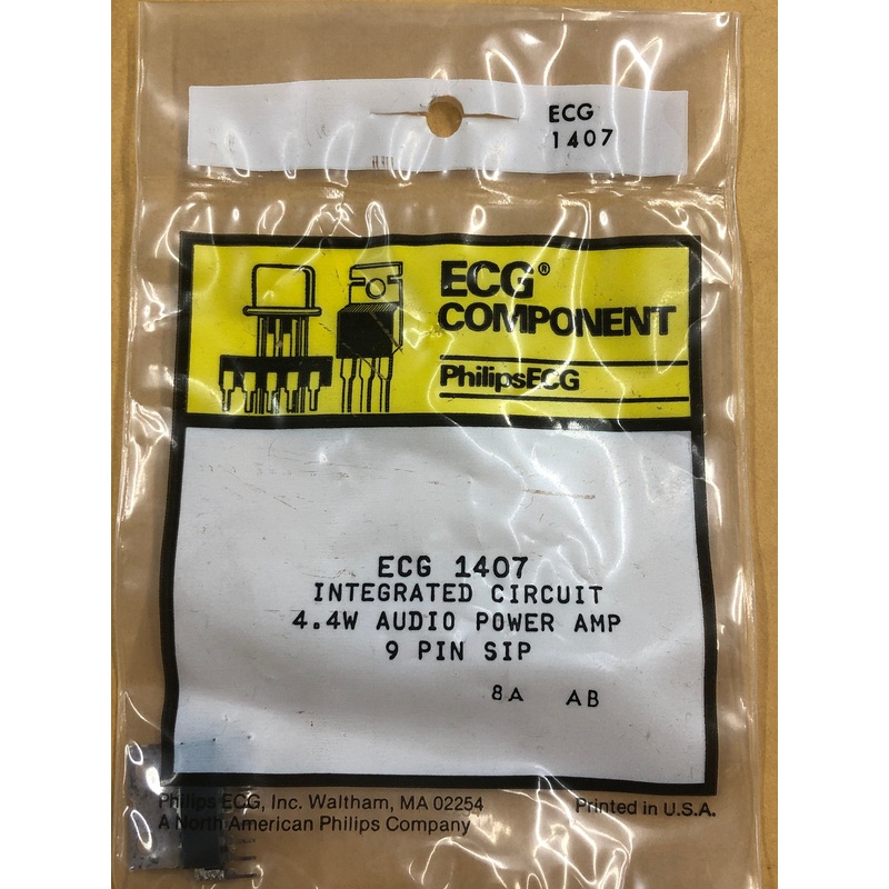 ECG1407 IC AUDIO POWER AMP