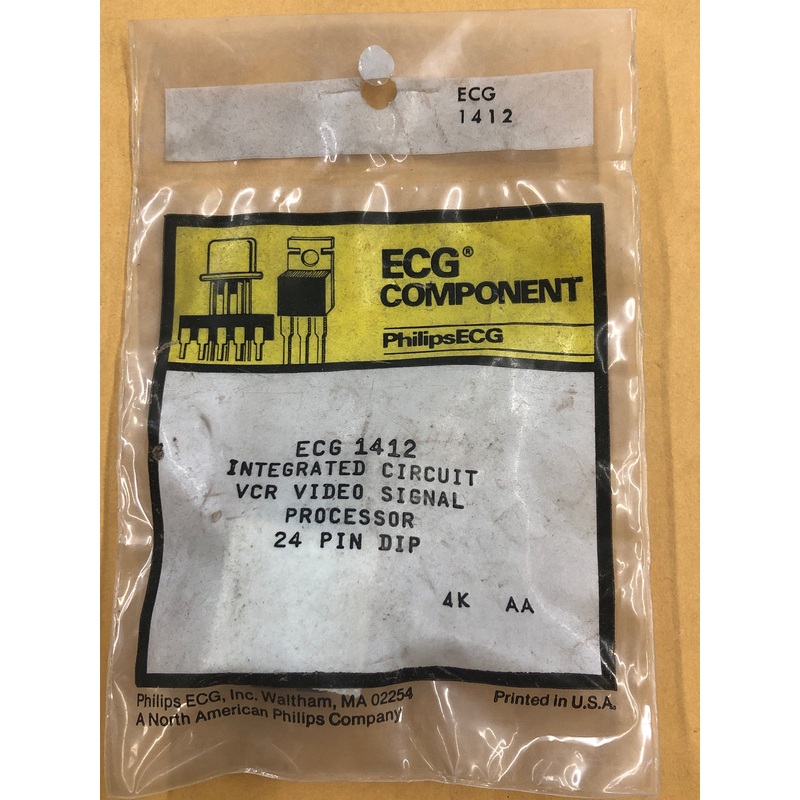 ECG1412 IC REC VIDEO SIG PROC
