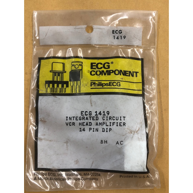 ECG1419 IC VCR HEAD AM