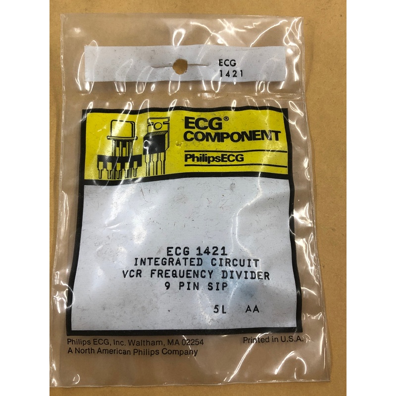 ECG1421 IC FREQUENCY DIVIDER