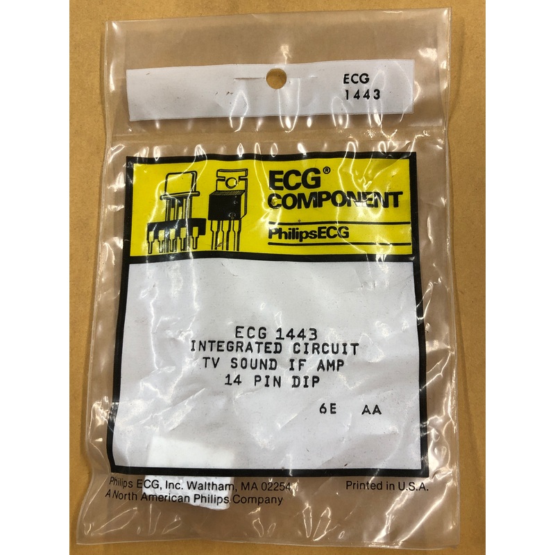 ECG1443 IC TV SOUND IF AMP