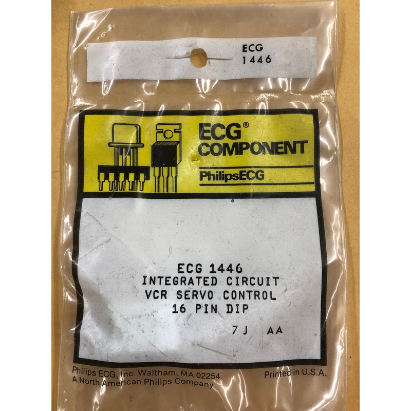 ECG1446 IC VCR SERVO CONTROL