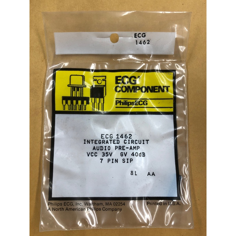 ECG1462 IC AUDIO PREAMP