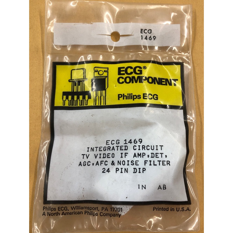 ECG1469 IC TV VIDEO IF AMP