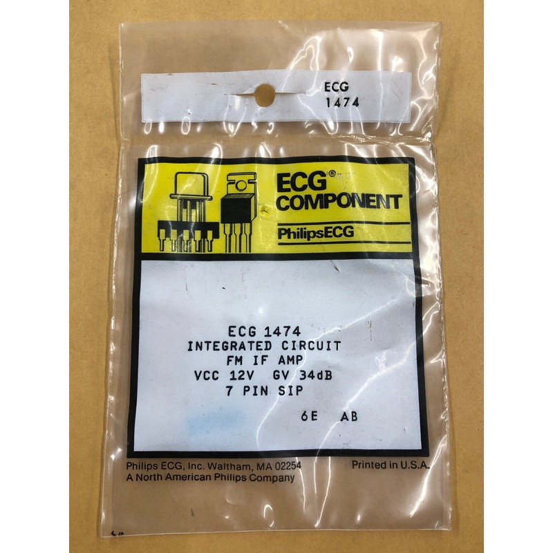 ECG1474 IC FM IF AMP