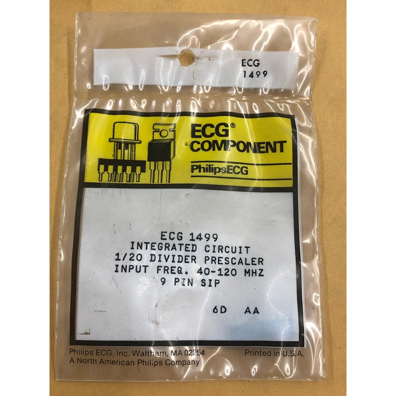 ECG1499 IC DIVIDER