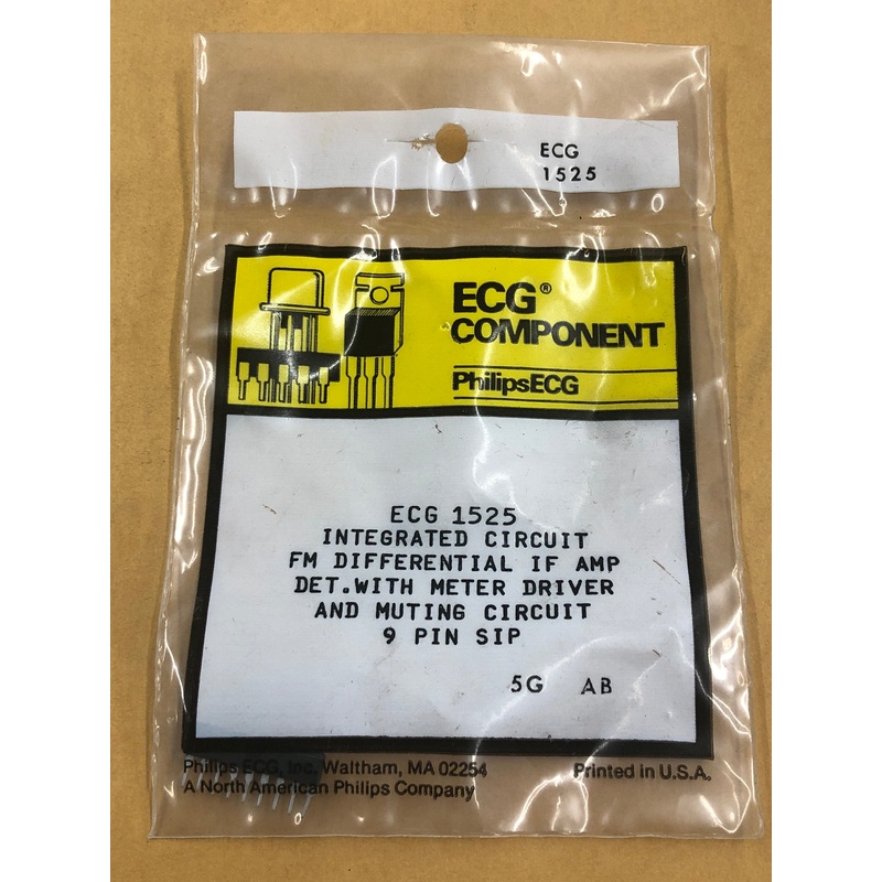 ECG1525 IC FM DIF IF AMP
