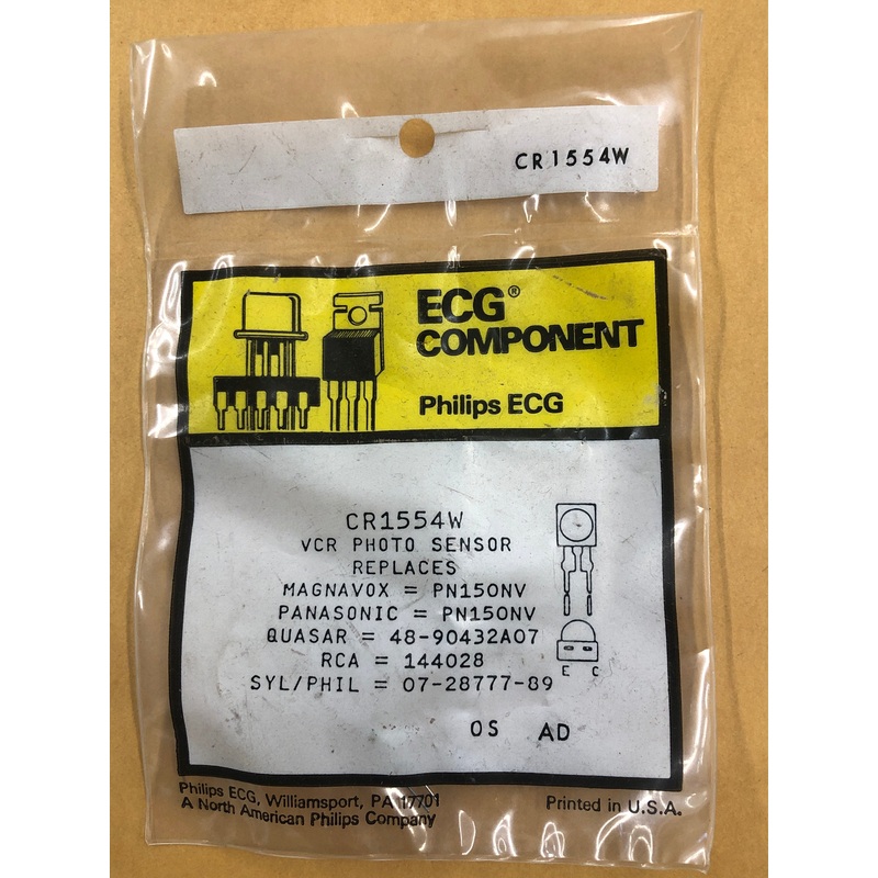 ECG1554W VCR PHOTO SENSOR