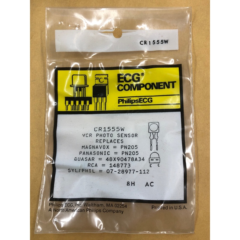 ECG1555W VCR PHOTO SENSOR