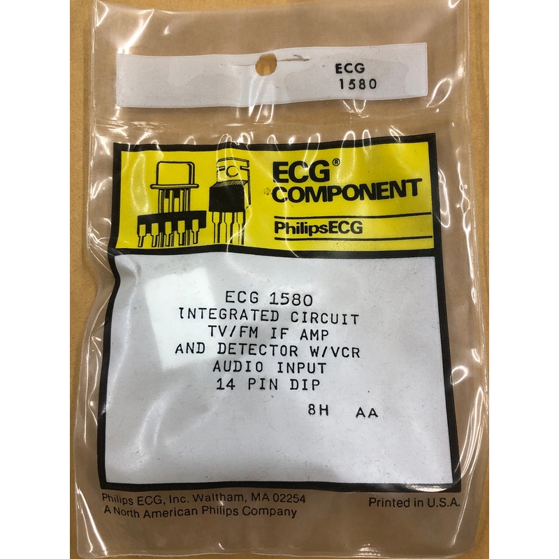 ECG1580 IC IF AMP DET