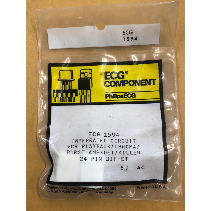 ECG1594 IC VCR PLAYBACK CHROMA
