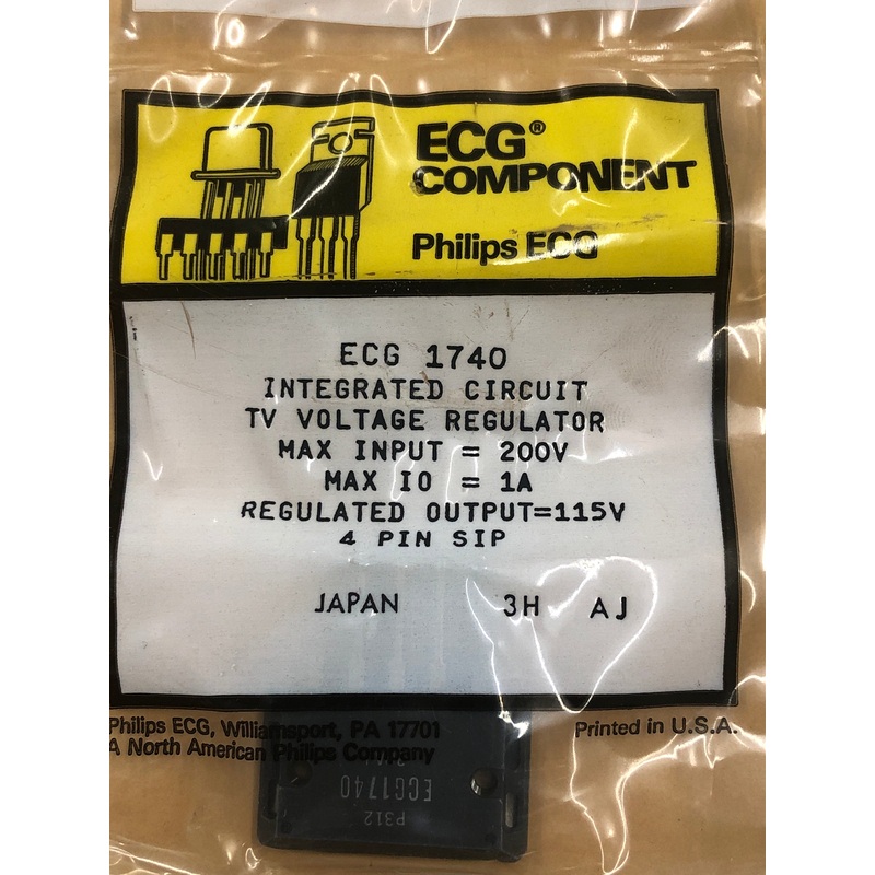 ECG1740 IC VLTG REG