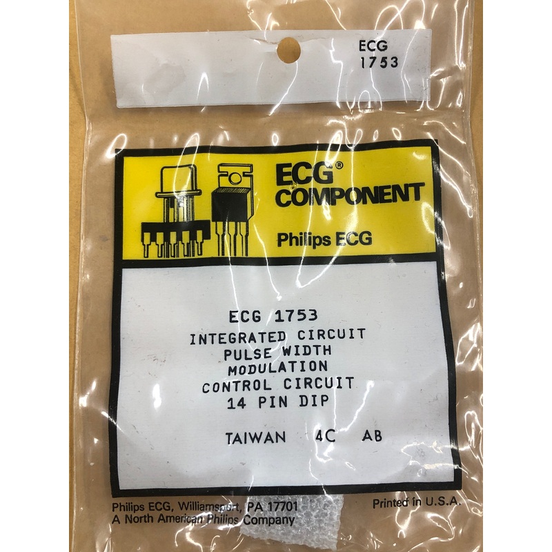 ECG1753 IC PWM CONTROL CKT