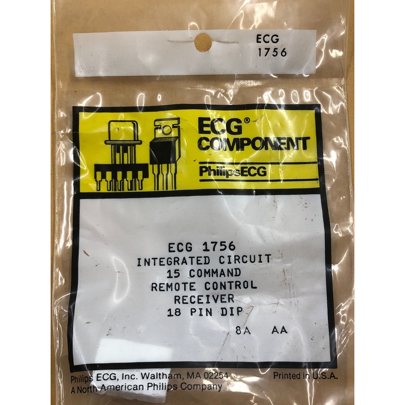 ECG1756 IC COMMAND REMOTE CONTROL