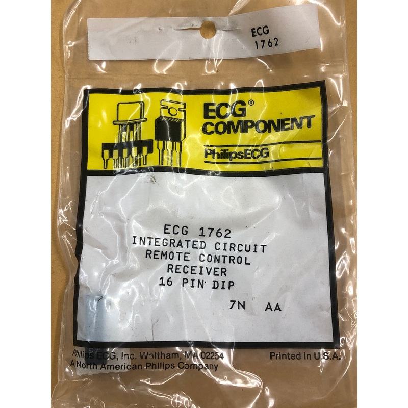 ECG1762 IC INFRARED REMOTE CTRL