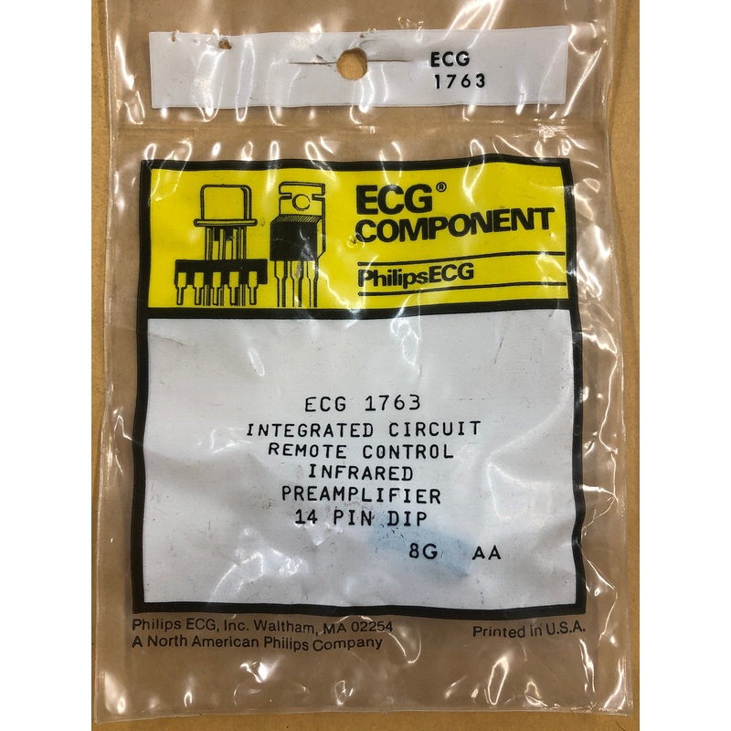 ECG1763 IC REMOTE CONTROL PREAMP