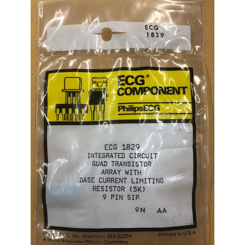 ECG1829 IC QUAD TRANS ARRAY
