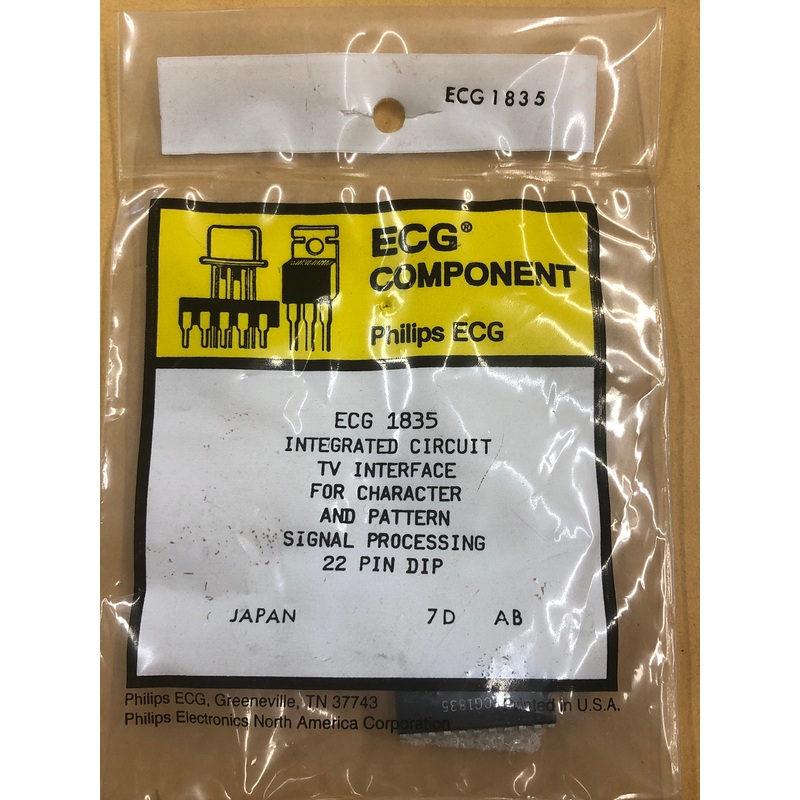 ECG1835 IC TV INTERFACE