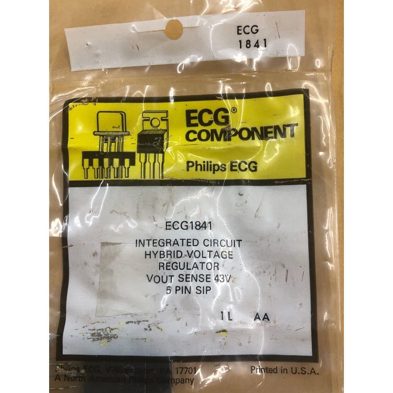 ECG1841 IC POS VLTG REG