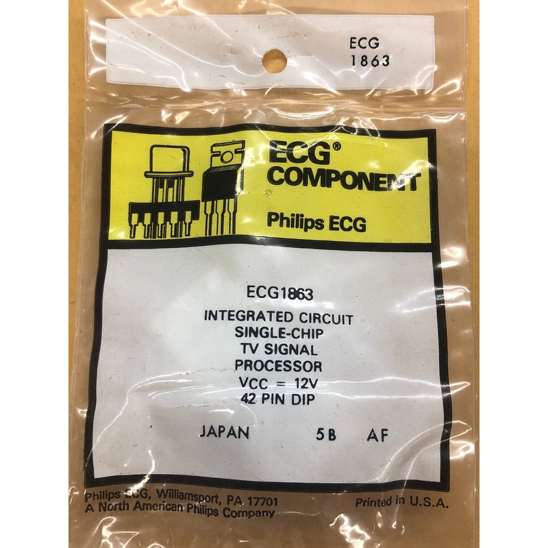 ECG1863 IC ALL IN ONE TV CHIP
