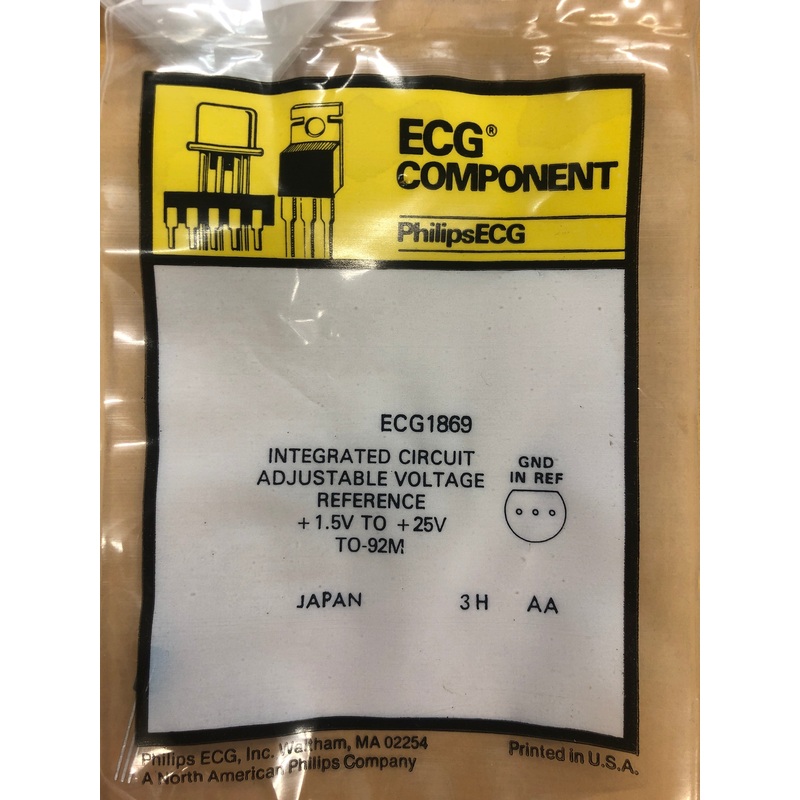ECG1869 IC ADJ VLTG REGULATOR