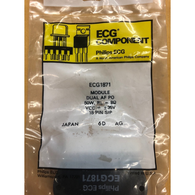 ECG1871 MOD CHAN AUDIO PO