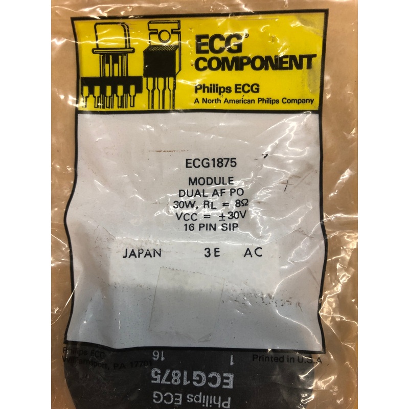 ECG1875 MOD CHAN AUDIO PO