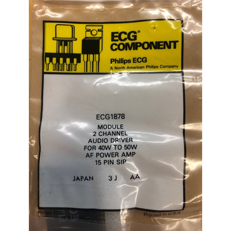 ECG1878 MOD CHANNEL AUDIO DR