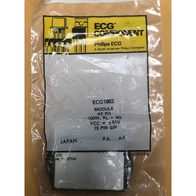 ECG1882 MOD WATT AUDIO PO