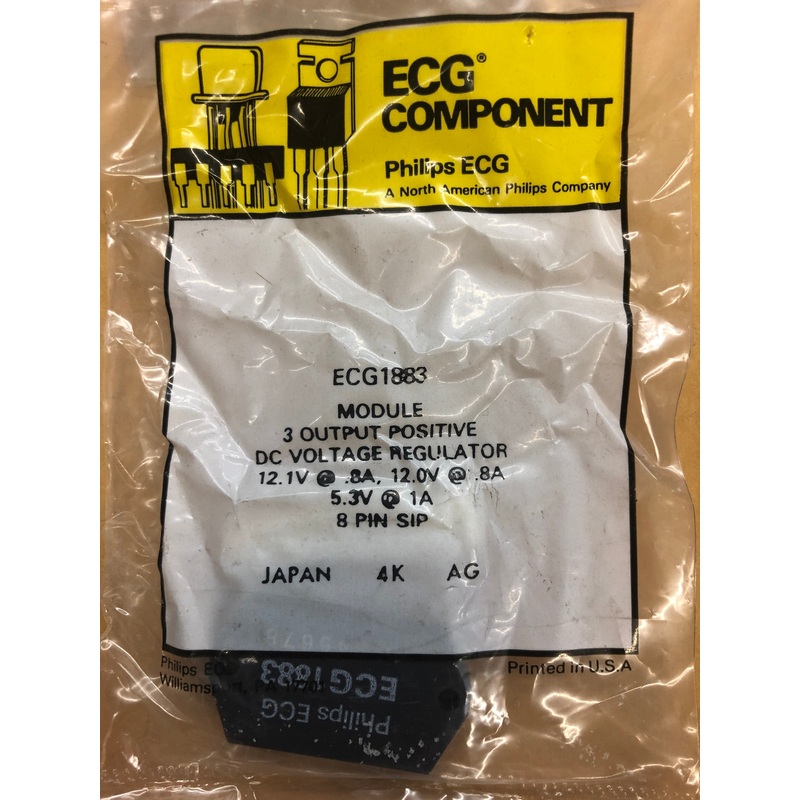 ECG1883 MOD OUTPUT REG FOR VCR