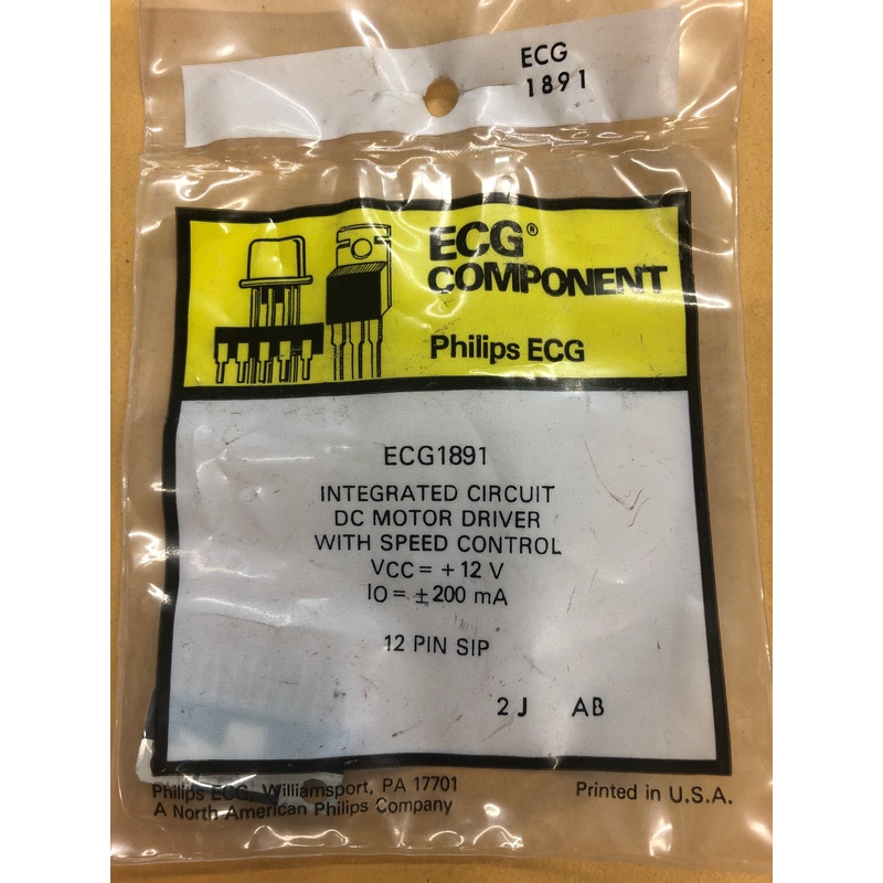 ECG1891 IC DC MOTOR DRIVER