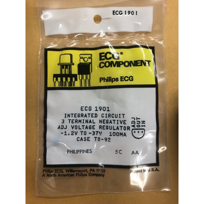 ECG1901 IC POS VLTG REG