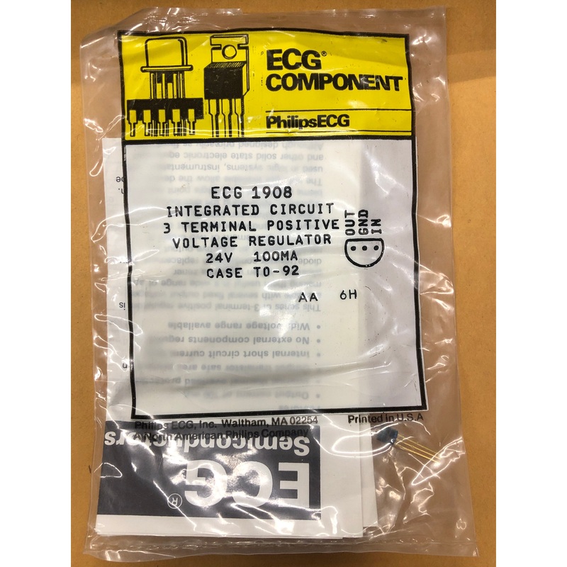 ECG1908 IC POS VLTG REG