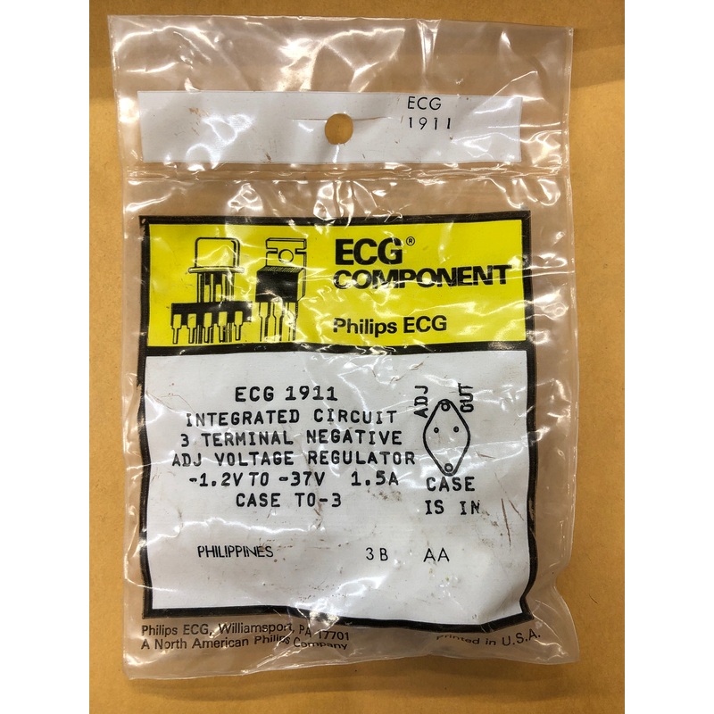 ECG1911 IC NEG VR ADJ