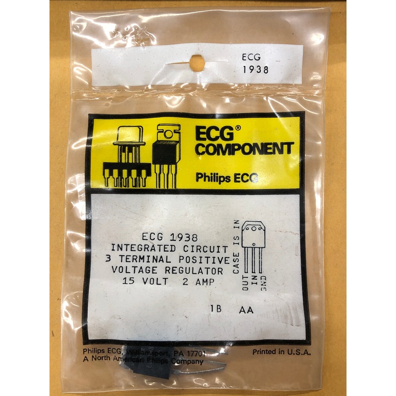 ECG1938 IC VLTG REG POS