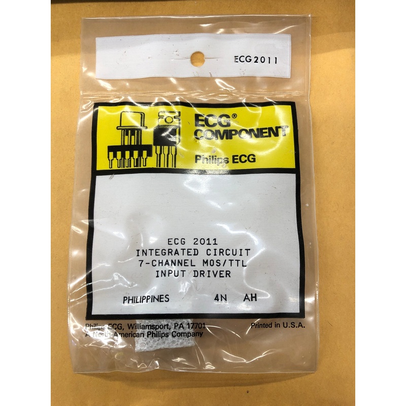 ECG2011 IC CHAN MOS TTL DRIVER