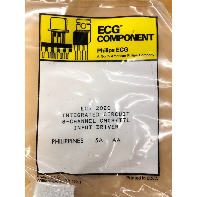 ECG2020 IC CHANNEL CMOST TTL