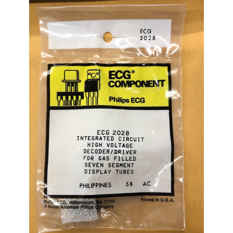 ECG2028 IC HV DECORDER DRIVER