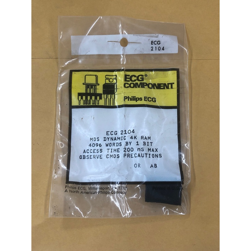 ECG2104 IC MOS DRAM
