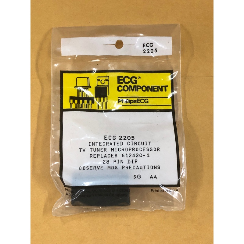 ECG2205 IC TV TUNER MICROPROCESSOR