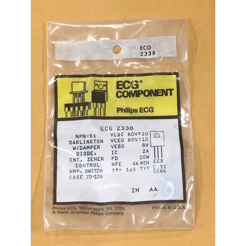 ECG2338 T NPN SI DARLINGTON